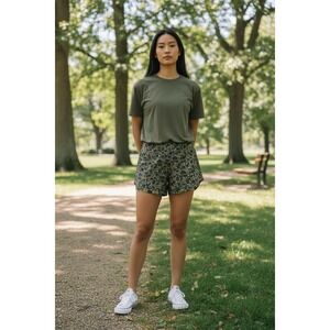 Fieldstone Women's Camo Duck Hunting Athletic Shorts Size L NEW